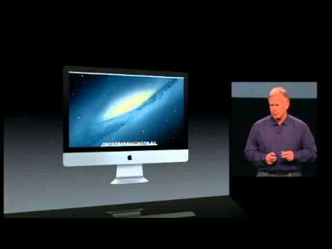 2012 imac - The All New iMac launched at the Apple Special Event October 2012 - Keynote The New iMac Performance and design. Taken right to the edge.
