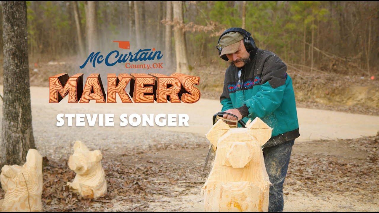 The Woodcarver of Beavers Bend State Park | McCurtain County Makers