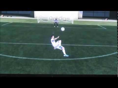 how to kick a bicycle kick in fifa 12