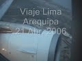 Vuelo Lima Arequipa