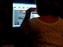 amber playing her addicting video game 1