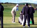 Adam Scott on range at St Andrews