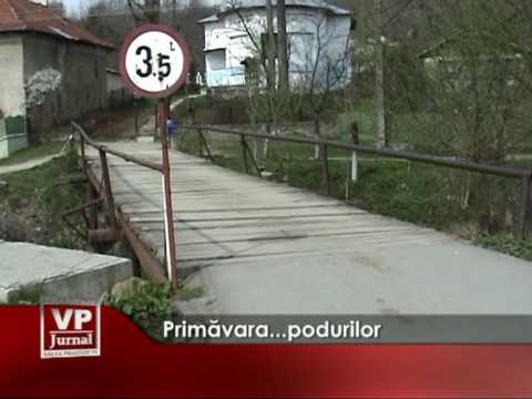 Primăvara … podurilor