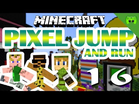 MINECRAFT Adventure Map # 16 - Pixel Jump & Run «» Let's Play Minecraft Together | HD