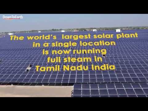 Things you must know about world's largest solar plant