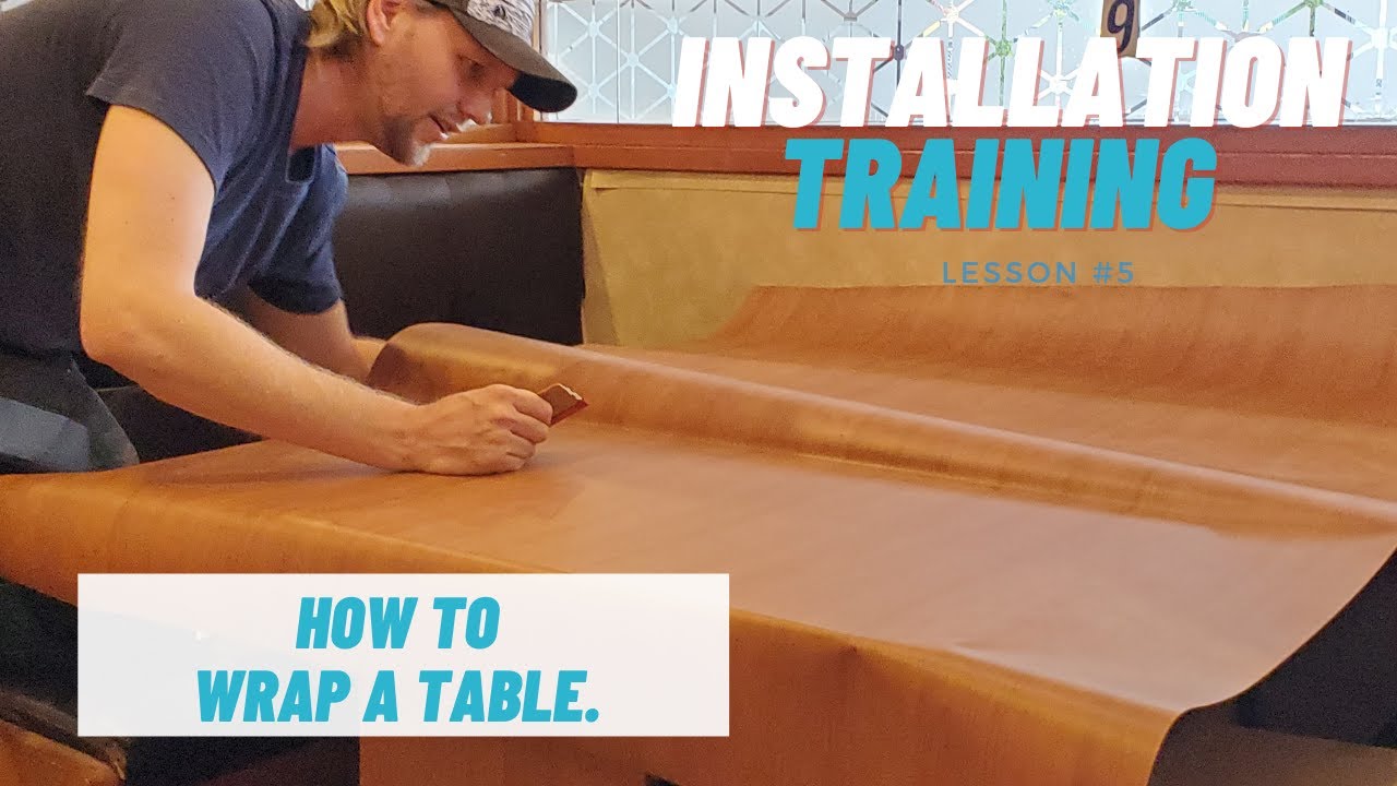 LESSON #5 - HOW TO WRAP A TABLE | Series with Peter Maki | Hanwoori Restaurant Upgrade