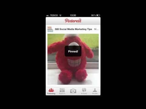 how to use pinterest on ipad