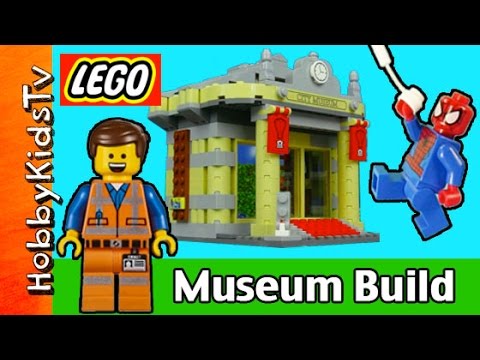LEGO City Police Museum Break-in Museum Build 60008 Spider-Man and Emmet HobbyKidsTV