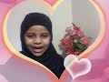 Muslim Girl Ricite quran 3 years old