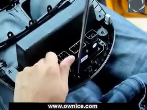 How to install the Car DVD Player GPS navigation for HYUNDAI Verna 2010 to 2014 Installation guide