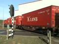 Intermodal Train Veolia Cargo,with most Kline Containers