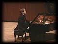 Konstantin Soukhovetski, piano playing Bach