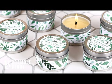 Emerald Agave Candle Kit