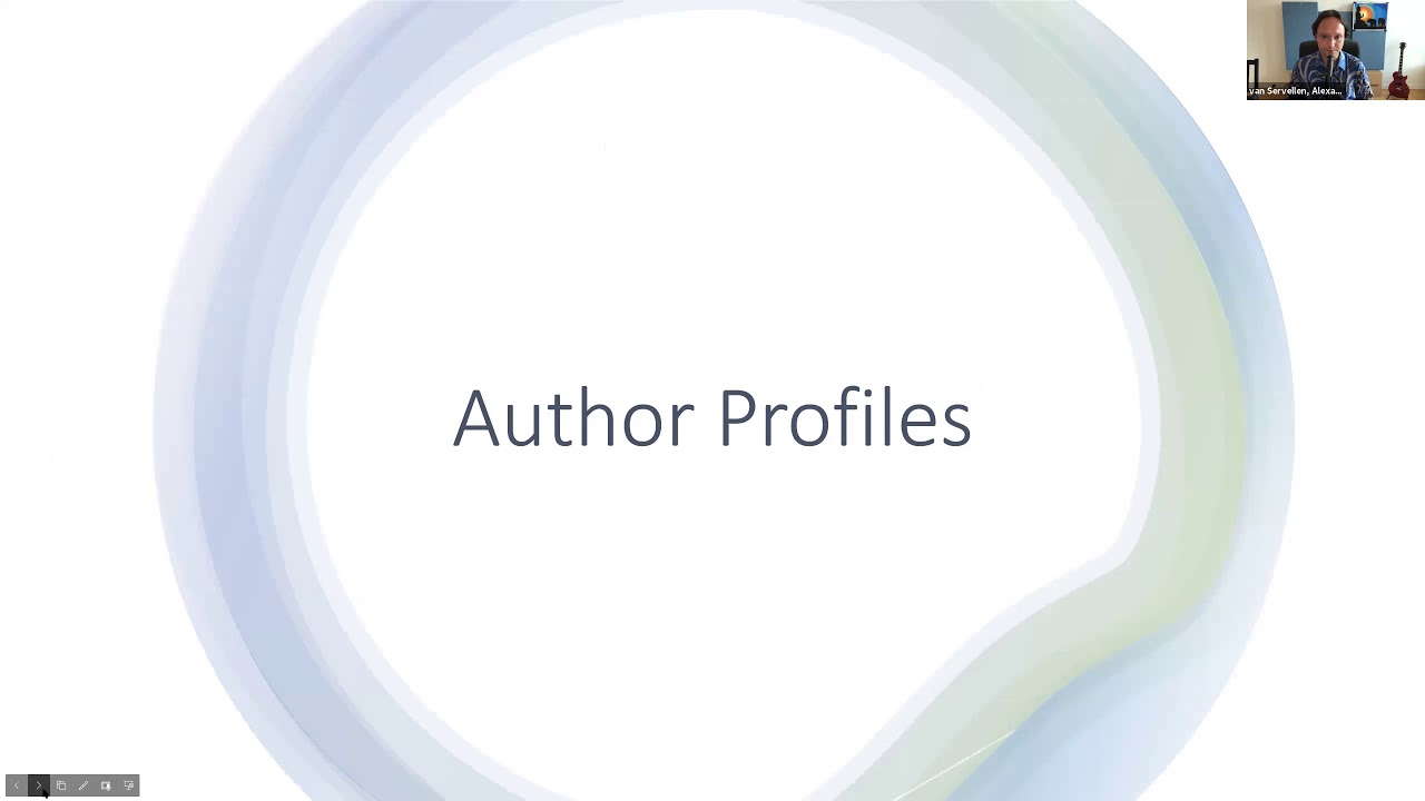 Scopus webinar training : Author Profiles in Scopus. How do they work and how can I make changes to my profile?