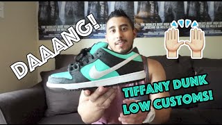 Channel Feature #25: Nike SB Tiffany Dunk Low Custom Tutorial/Time-Lapse: Ryan Gonzalez