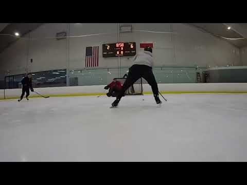 patrick Donoghue Goalie trainning video and speed