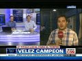 C5N - FUTBOL: LA INTIMIDAD DE LOS FESTEJOS DE VELEZ CAMPEON