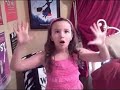 Camille Age 8 singing 