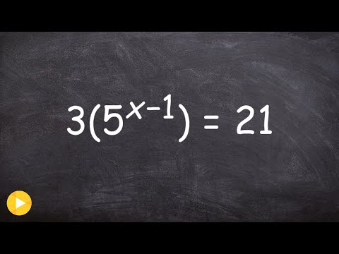 how to isolate exponent