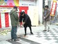 A REAL ninja in the street... Naruto style