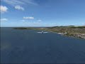 FSX Madrid to Ibiza ILS Autoland