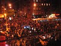 OBAMA CELEBRATION, NYC, East Village, St. Marks, Dancing on Bus OBAMA CELEBRATION, NYC, East Village, St. Marks, Dancing on Bus