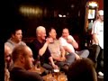 The Vic Cup 8 ball pool tournament held every year in the Victoria bar, Dunoon. Tradionally everyone gets out their box, as this video shows. This was merely the warm up, at about 6ish - it went on for about another 6 hours!