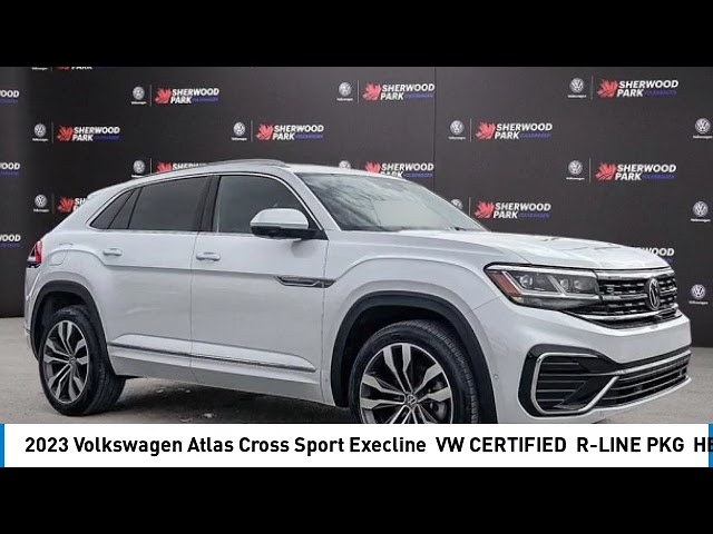 2023 Volkswagen Atlas Cross Sport Execline | VW CERTIFIED dans Autos et camions  à Comté de Strathcona