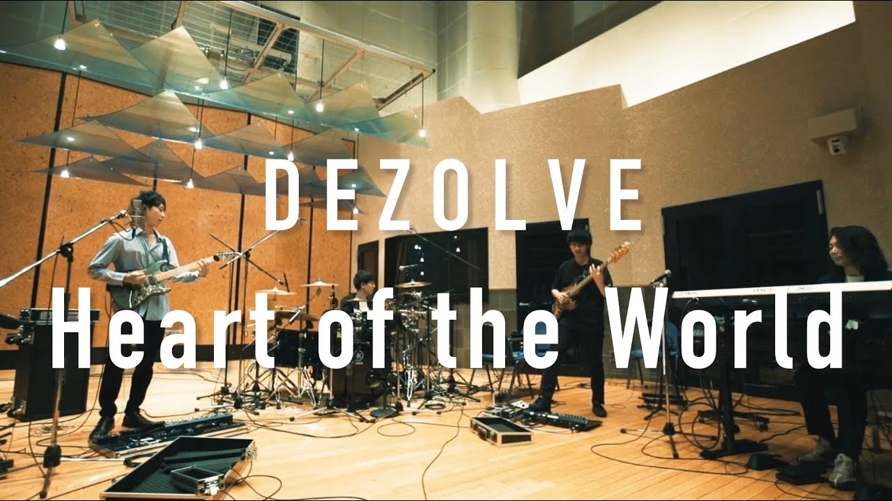 DEZOLVE - "Heart of the World"スタジオライブ映像を公開 メジャー4thアルバム 新譜「CoMOVE」2023年2月15日発売予定 thm Music info Clip