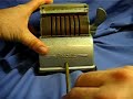 Naughty Mechanical Adding Machine Antique