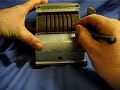 Naughty Mechanical Adding Machine Antique