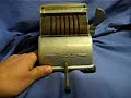 Naughty Mechanical Adding Machine Antique