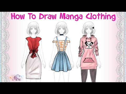 video-linktoworks-How To Draw Manga Clothing " Folds" (Casual outfits)...