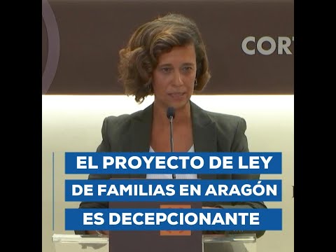 El anteproyecto de Ley de familias es una mera “declaración de intenciones, sin medidas ni plazos”