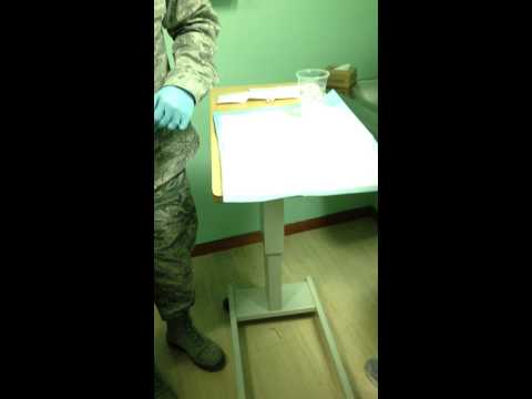 how to drain smashed finger