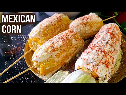 Mexican Corn On The Cob | How To Cook Corn On The Cob | Street Style Mexican Elote | Varun