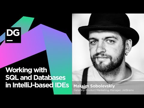 Working with SQL and Databases in IntelliJ based IDEs