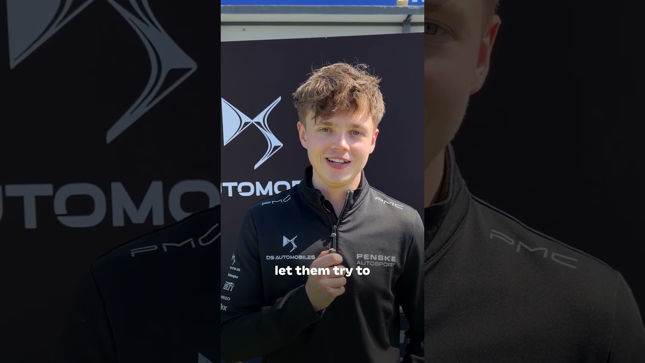 A Rookie Test is what got me my seat 👀🏎️ #FormulaE #Motorsport #Racing