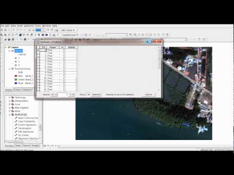 supervised - Here I show an example how to run a supervised raster classification in arcmap (ArcGIS 9.2) to classify an image in three simple habitat types. Tools used ar...