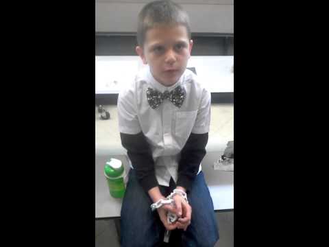 Wax museum at KHA. Hudson is Harry Houdini