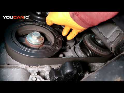 20142019 35l toyota highlander serpentine belt replacement