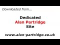 Alan Partridge Dances to 'Music For Chameleons'