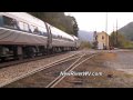 Amtrak The Cardinal at Thurmond, WV