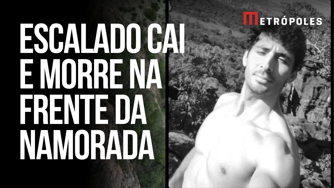Escalador de MG sofre queda de 80 metros e morre na frente da namorada