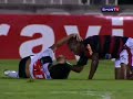 Un bisou pour s’excuser d’un tacle