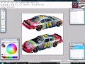 Jeff Gordon - Retro Car