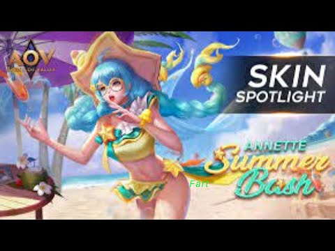 ANNETTE IS OP! + NEW SUMMER BASH SKIN! | AoV |