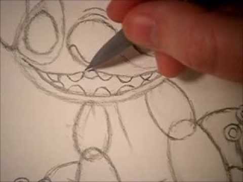 how to draw stitch