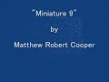matthew robert cooper is widely known as eluvium and less known to be a part of concert silence
he makes cinematic ambiental guitar and piano-based music
from 2008 his first album under his own name?miniatures?