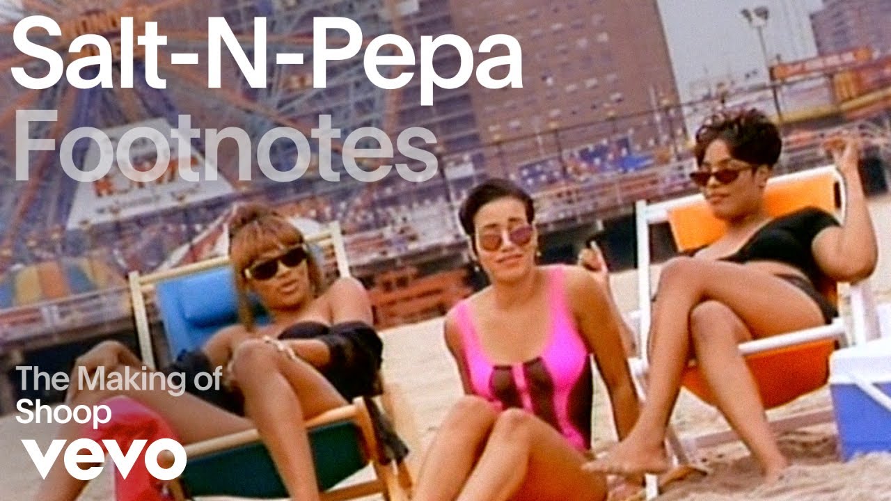 SaltNPepa goes behind the scenes of "Shoop"